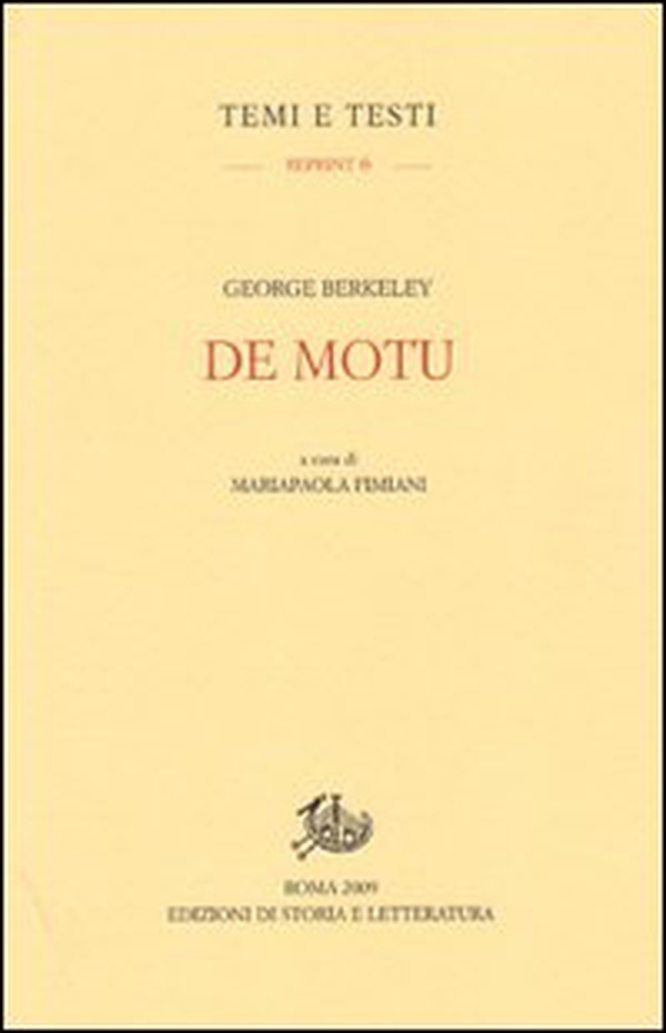 De Motu - Librerie.coop De Motu - Librerie.coop