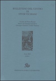 Bollettino del Centro di studi vichiani - Vol. 41 - Librerie.coop Bollettino del Centro di studi vichiani - Vol. 41 - Librerie.coop