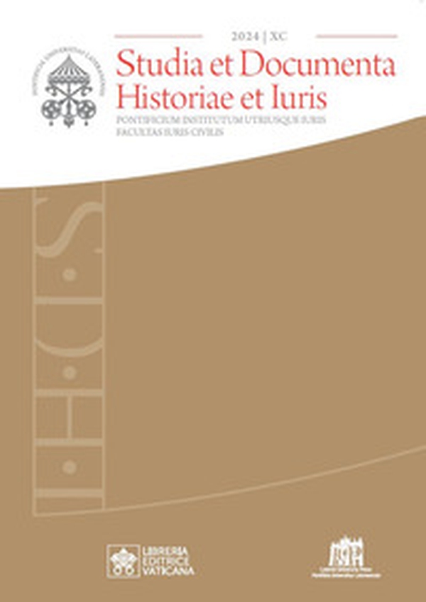 Studia et documenta historiae et iuris - Vol. 90 - Librerie.coop