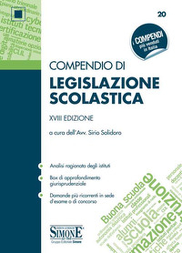 Compendio di legislazione scolastica - Librerie.coop Compendio di legislazione scolastica - Librerie.coop