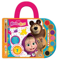 Masha e Orso. Valigetta con acquerelli. I colorelli - Librerie.coop