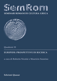 Euripide: prospettive di ricerca. Ediz. multilingue - Librerie.coop