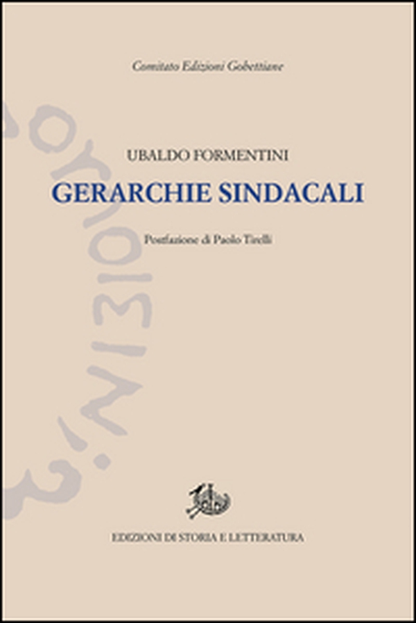 Gerarchie sindacali - Librerie.coop Gerarchie sindacali - Librerie.coop