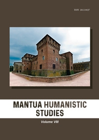 Mantua humanistic studies - Librerie.coop Mantua humanistic studies - Librerie.coop