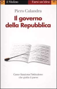 Il governo della Repubblica - Librerie.coop