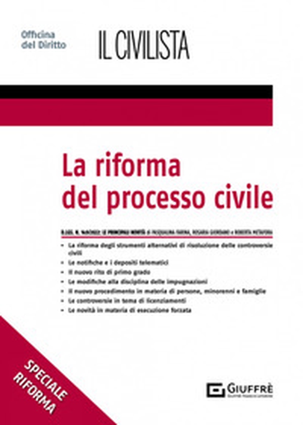 La riforma del processo civile - Librerie.coop La riforma del processo civile - Librerie.coop