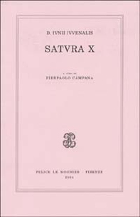 D. Iunii iuvenalis satura X - Librerie.coop