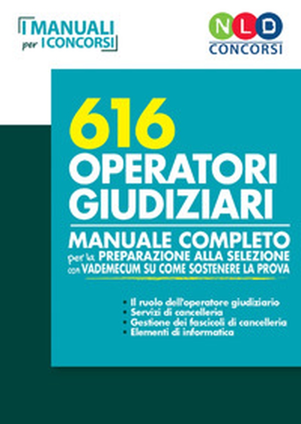 Manuale completo 616 operatori giudiziari - Librerie.coop Manuale completo 616 operatori giudiziari - Librerie.coop