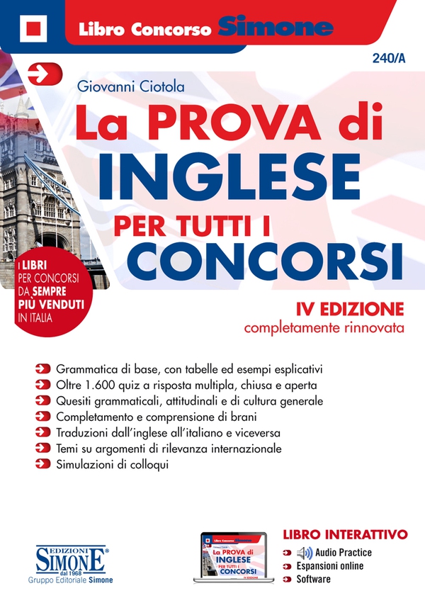 La prova di Inglese per tutti i concorsi - Librerie.coop La prova di Inglese per tutti i concorsi - Librerie.coop