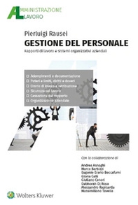 Gestione del personale. Rapporti di lavoro e sistemi organizzativi aziendali - Librerie.coop