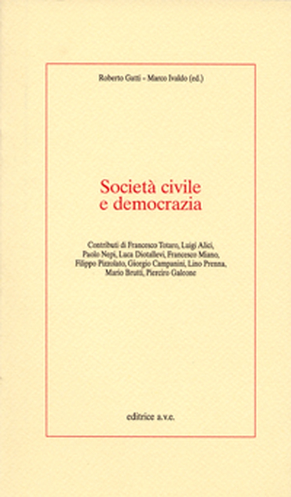 Società civile e democrazia - Librerie.coop Società civile e democrazia - Librerie.coop