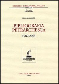 Bibliografia petrarchesca (1989-2003) - Librerie.coop