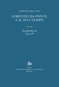 Lorenzo Da Ponte e il suo tempo. I. - Librerie.coop