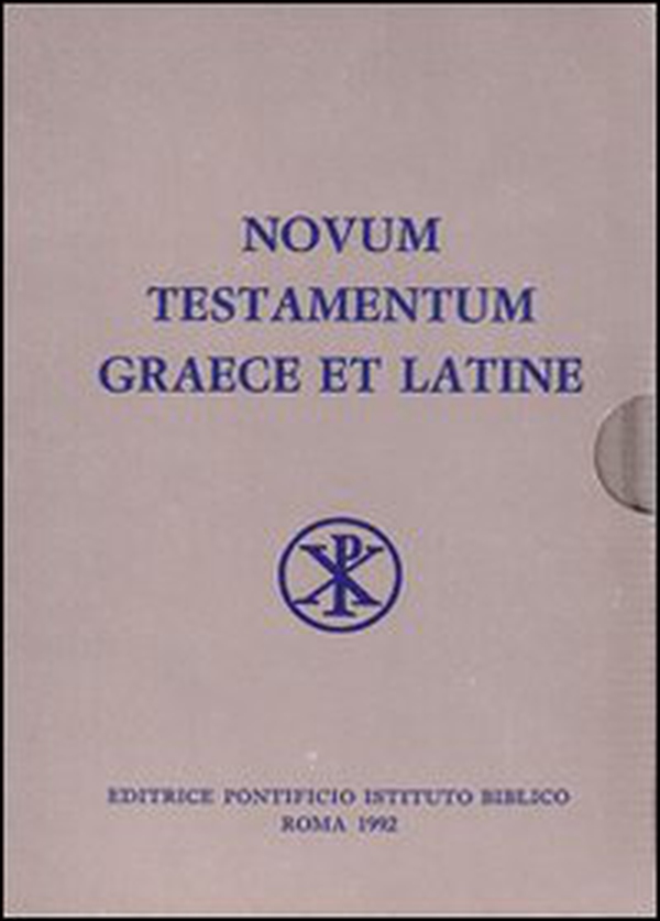 Novum testamentum graece et latine apparatu critico instructum - Librerie.coop Novum testamentum graece et latine apparatu critico instructum - Librerie.coop
