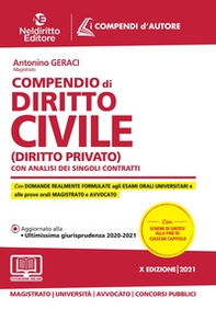 Compendio di diritto civile (Diritto privato). Con analisi dei singoli contratti - Librerie.coop Compendio di diritto civile (Diritto privato). Con analisi dei singoli contratti - Librerie.coop