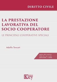 La prestazione lavorativa del socio cooperatore - Librerie.coop