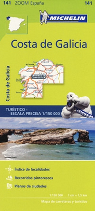 Costa de Galicia 1:150.000 - Librerie.coop