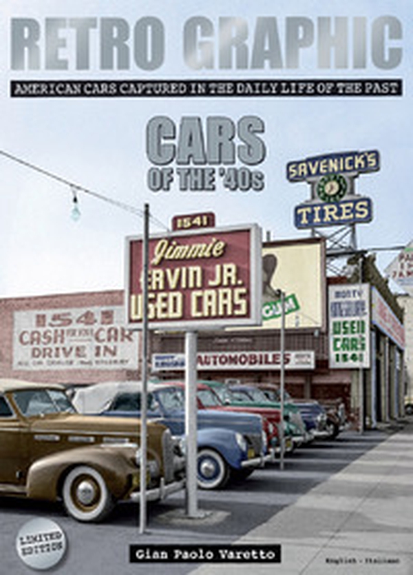 Retro graphic. Cars of the '40s - Librerie.coop Retro graphic. Cars of the '40s - Librerie.coop