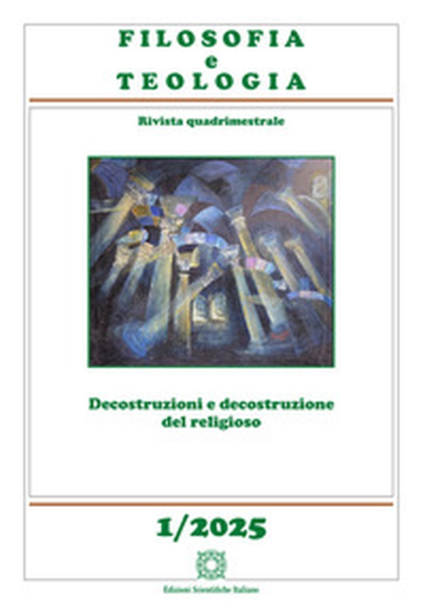 Filosofia e teologia. Rivista quadrimestrale - Vol. 1 - Librerie.coop