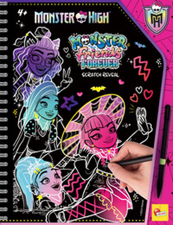 Monster friends forever scratch reveal. Monster High sketch book - Librerie.coop Monster friends forever scratch reveal. Monster High sketch book - Librerie.coop