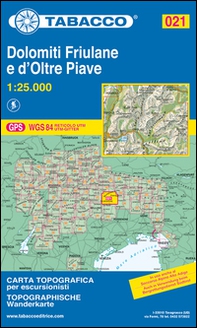 Dolomiti di sinistra Piave 1:25.000 - Librerie.coop
