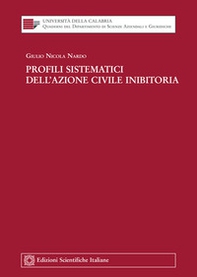 Profili sistematici dell'azione civile inibitoria - Librerie.coop