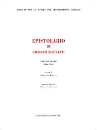 Epistolario di Urbano Rattazzi - Vol. 1 - Librerie.coop Epistolario di Urbano Rattazzi - Vol. 1 - Librerie.coop