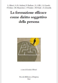 La formazione efficace come diritto soggettivo della persona - Librerie.coop