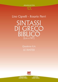Sintassi di greco biblico (LXX e NT) - Librerie.coop