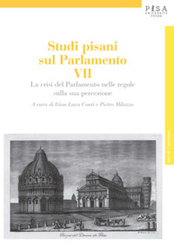 Studi pisani sul Parlamento - Vol. 7 - Librerie.coop Studi pisani sul Parlamento - Vol. 7 - Librerie.coop