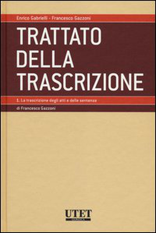 Trattato della trascrizione - Vol. 1 - Librerie.coop Trattato della trascrizione - Vol. 1 - Librerie.coop