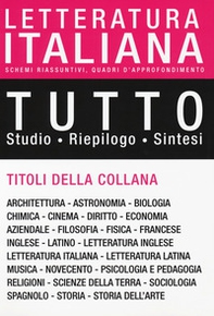 Tutto letteratura italiana - Librerie.coop