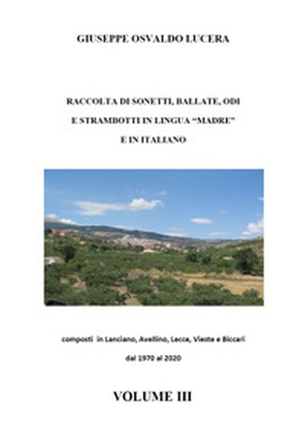 Raccolta di sonetti, ballate, odi e strambotti in lingua madre e in italiano - Librerie.coop Raccolta di sonetti, ballate, odi e strambotti in lingua madre e in italiano - Librerie.coop