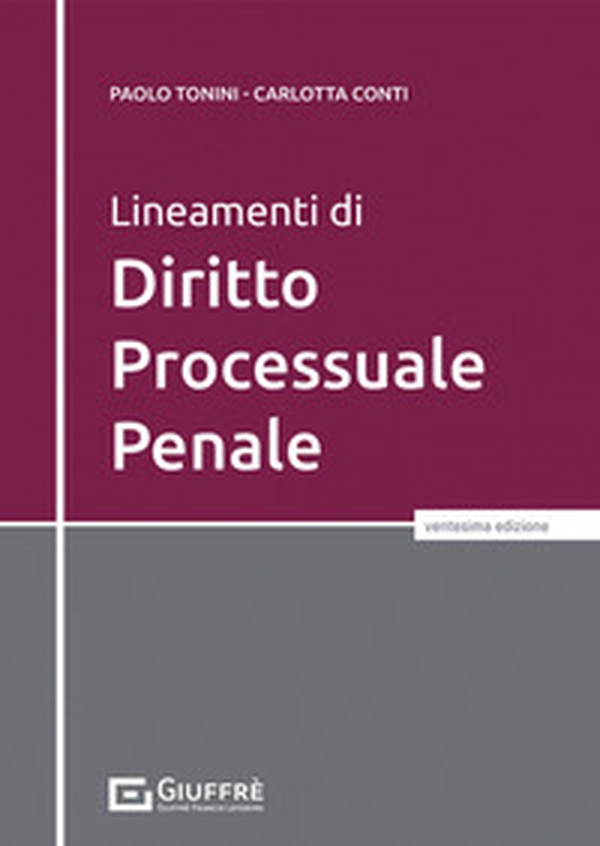Lineamenti di diritto processuale penale - Librerie.coop Lineamenti di diritto processuale penale - Librerie.coop