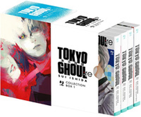 Tokyo Ghoul:re. Ediz. deluxe. Box 1 - Vol. 1-4 - Librerie.coop