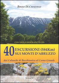 40 escursioni (584Km) sui monti d'Abruzzo. Dai Calanchi di Bucchianico al Corno Grande - Librerie.coop