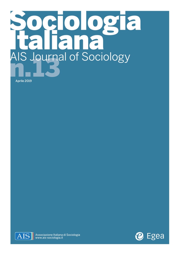 Sociologia Italiana - AIS Journal of Sociology n. 13 - Librerie.coop Sociologia Italiana - AIS Journal of Sociology n. 13 - Librerie.coop
