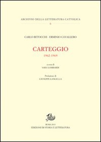 Carteggio 1962-1969 - Librerie.coop Carteggio 1962-1969 - Librerie.coop