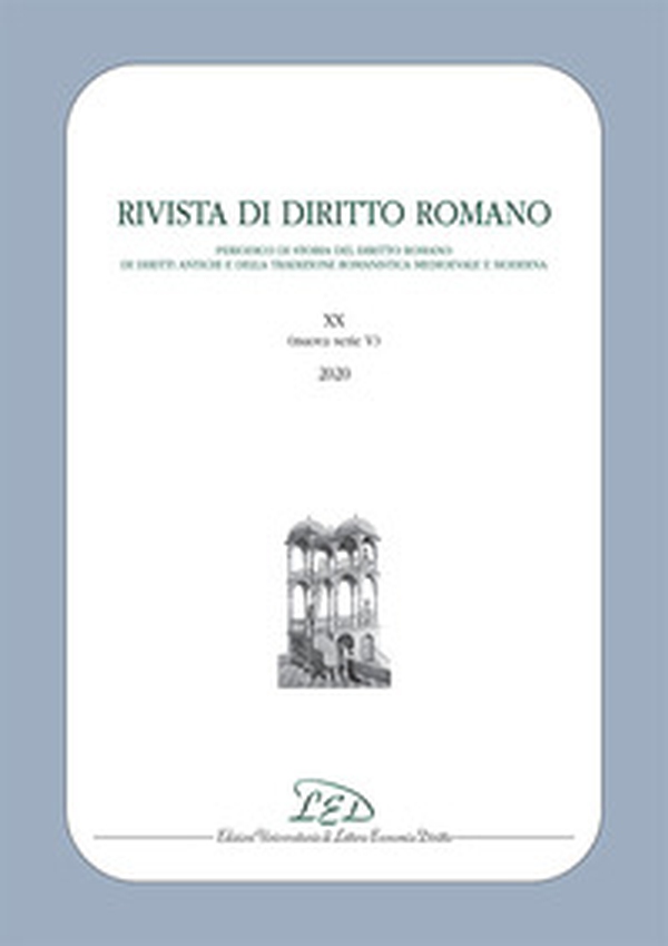 Rivista di diritto romano. Nuova serie - Librerie.coop Rivista di diritto romano. Nuova serie - Librerie.coop