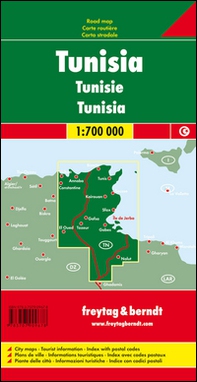 Tunisia 1:700.000 - Librerie.coop
