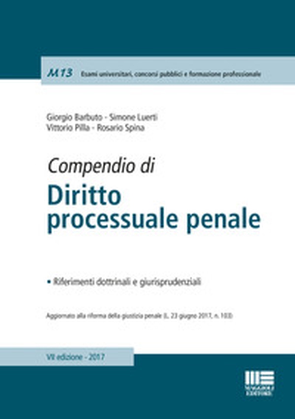 Compendio di diritto processuale penale - Librerie.coop Compendio di diritto processuale penale - Librerie.coop