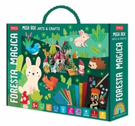 La foresta magica. Mega box arts & crafts - Librerie.coop