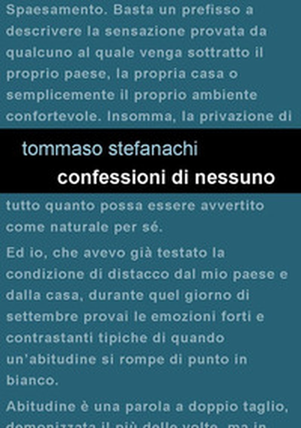 Confessioni di nessuno - Librerie.coop Confessioni di nessuno - Librerie.coop