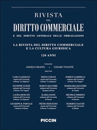 La rivista del diritto commerciale e la cultura giuridica. 120 anni - Librerie.coop