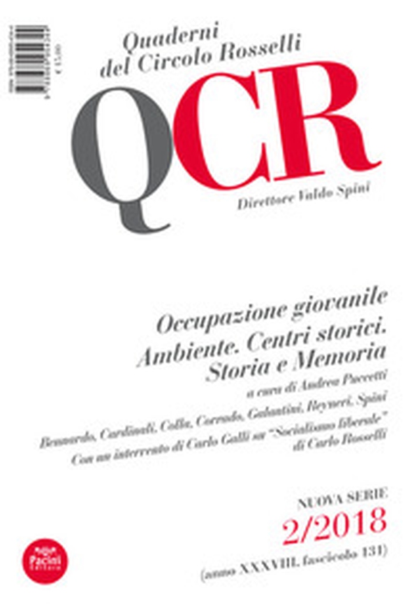 QCR. Quaderni del Circolo Fratelli Rosselli - Librerie.coop QCR. Quaderni del Circolo Fratelli Rosselli - Librerie.coop