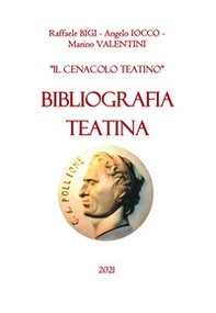 Bibliografia teatina. «Il Cenacolo teatino» - Librerie.coop