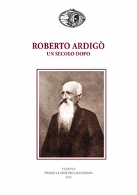 Roberto Ardigò un secolo dopo - Librerie.coop