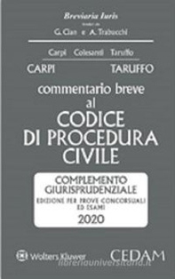 Commentario breve al codice di procedura civile. Complemento giurisprudenziale. Edizione per prove concorsuali ed esami 2020 - Librerie.coop