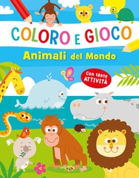 Animali del mondo. Coloro e gioco - Librerie.coop