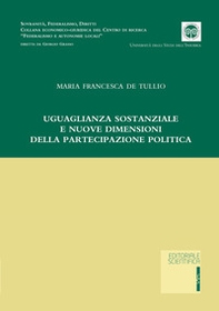 Uguaglianza sostanziale e nuove dimensioni della partecipazione politica - Librerie.coop